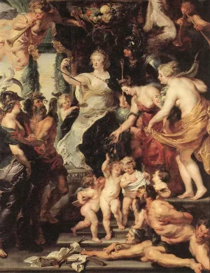 The Happiness of the Regency by Oil Painting Reproduction