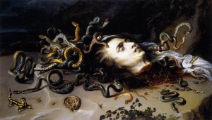 The Head of Medusa by Peter Paul Rubens Oil Painting Reproduction