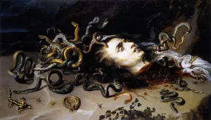 The Head of Medusa by Peter Paul Rubens Oil Painting Reproduction