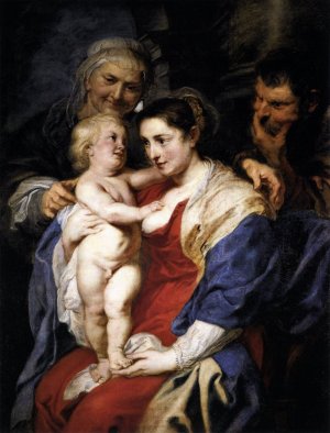 The Holy Family with St Anne by Peter Paul Rubens Oil Painting Reproduction