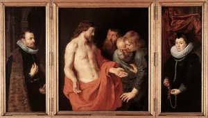 Main Product Photo of The Incredulity of St Thomas Painting by Peter Paul Rubens
