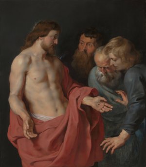 Main Product Photo of The Incredulity of Thomas Painting by Peter Paul Rubens