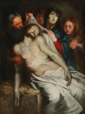 The Lamentation of Christ by Peter Paul Rubens - Hand-Painted Oil Painting Reproduction
