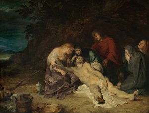 The Lamentation over the Dead Christ by Peter Paul Rubens Oil Painting Reproduction