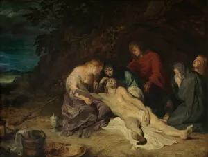 The Lamentation over the Dead Christ by Oil Painting Reproduction