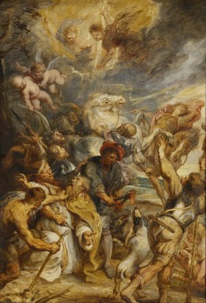 Main Product Photo of The Martyrdom of Saint Livinus Painting by Peter Paul Rubens