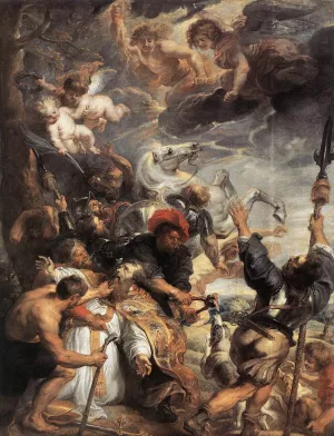 The Martyrdom of St Livinus by Peter Paul Rubens Oil Painting Reproduction