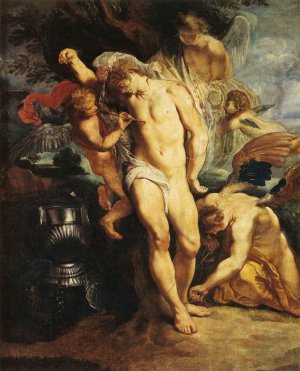 The Martyrdom of St Sebastian by Oil Painting Reproduction