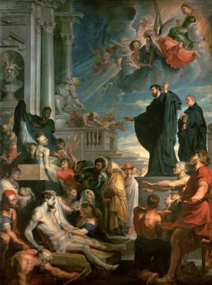 The Miracles of St. Francis Xavier by Peter Paul Rubens Oil Painting Reproduction