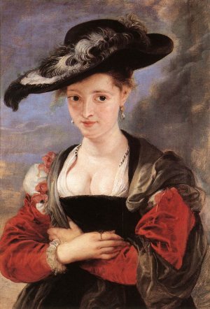 The Straw Hat by Peter Paul Rubens - Hand-Painted Oil Painting Reproduction