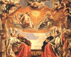 The Trinity Adored by the Duke of Mantua and His Family by Peter Paul Rubens Oil Painting Reproduction