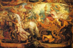 Main Product Photo of The Triumph of the Church Painting by Peter Paul Rubens
