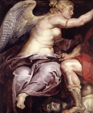 The Triumph of Victory Detail by Peter Paul Rubens Oil Painting Reproduction