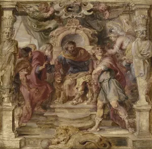 The Wrath of Achilles by Peter Paul Rubens - Hand-Painted Oil Painting Reproduction