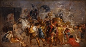 Main Product Photo of Triumphal Entry of Henry IV into Paris Painting by Peter Paul Rubens