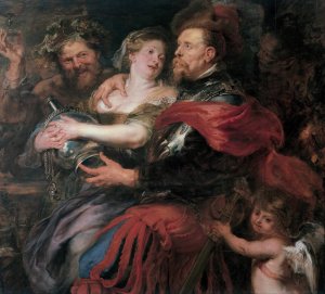Main Product Photo of Venus and Mars Painting by Peter Paul Rubens