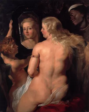 Venus at a Mirror by Oil Painting Reproduction