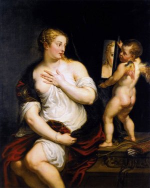 Main Product Photo of Venus at Her Toilet Painting by Peter Paul Rubens
